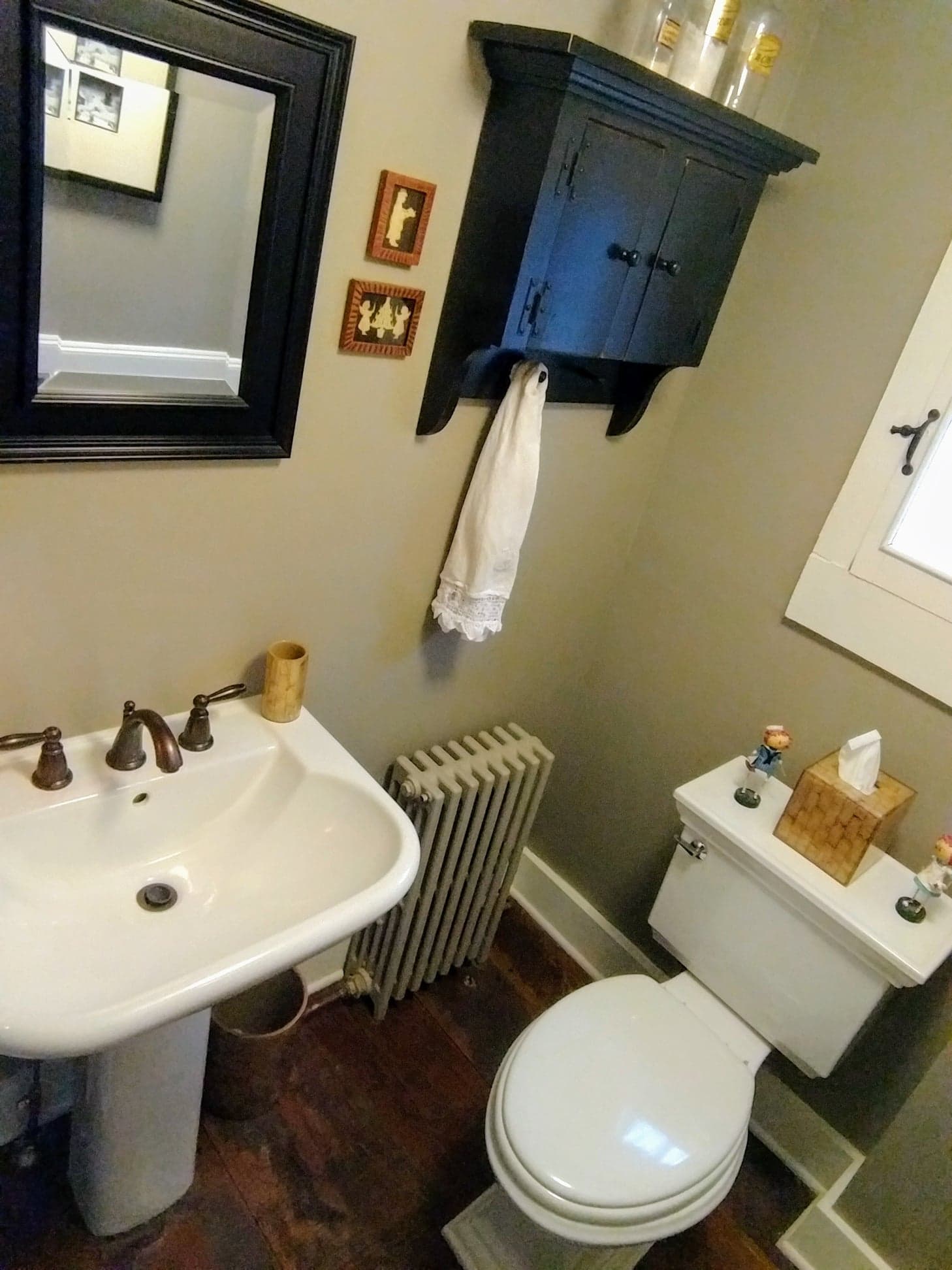 Half Bath - Sink, Cabinet and 