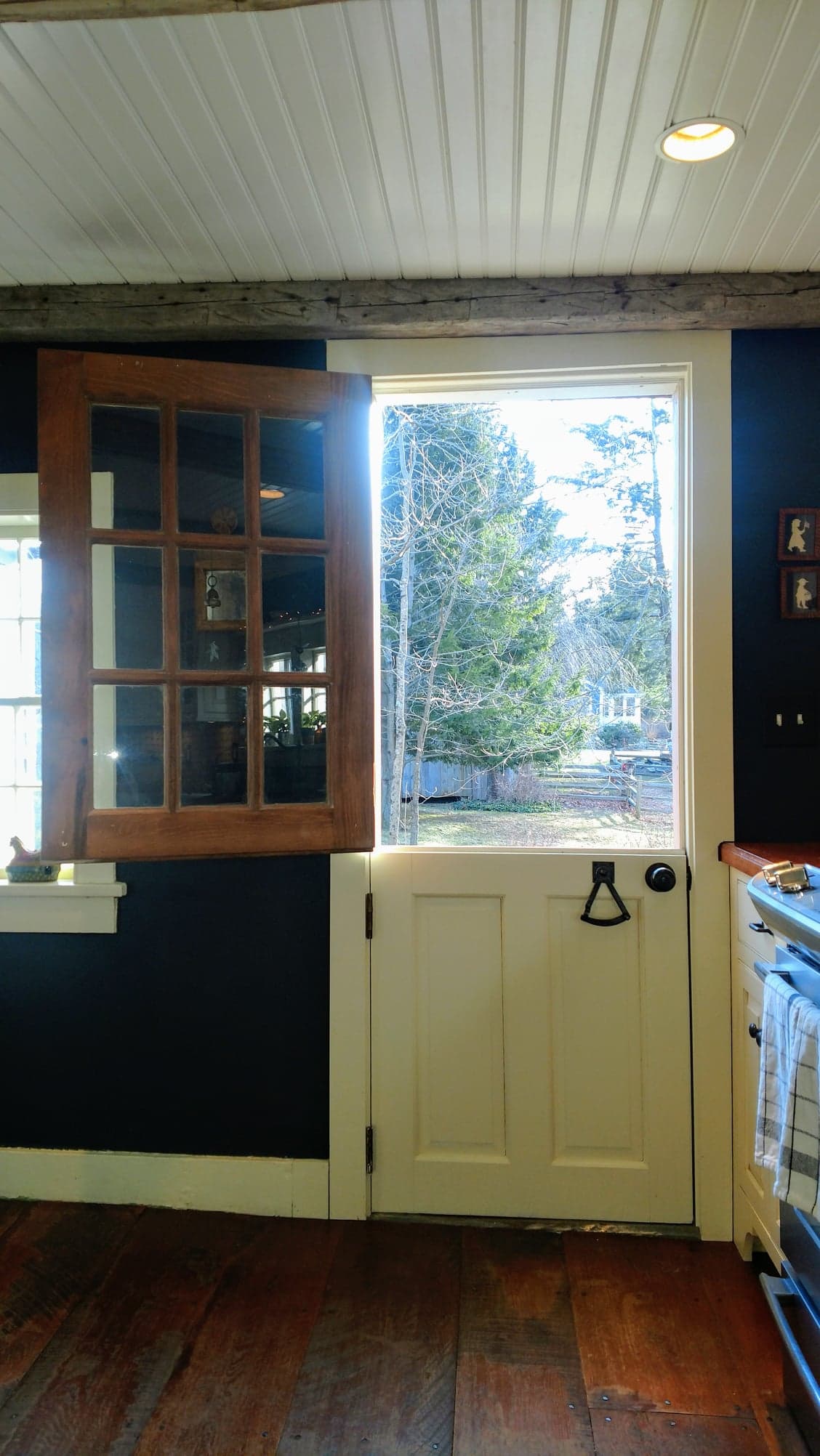 Rear Kitchen - Dutch Door